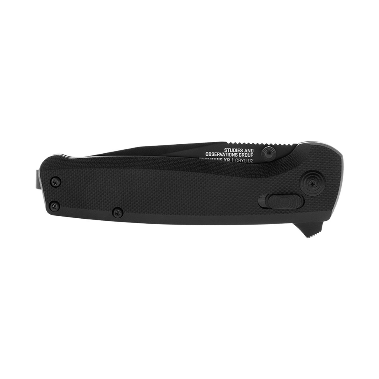 SOG TERMINUS XR G10 2.95" Folding Pocket Knife (Black) - Clamshell Package