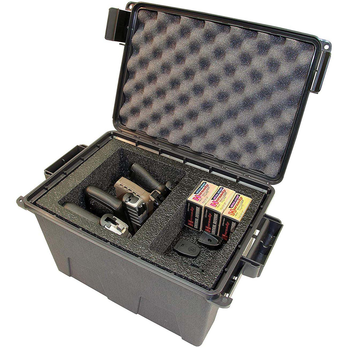 MTM Tactical Pistol Case - 4 Pistol (Dark Gray)