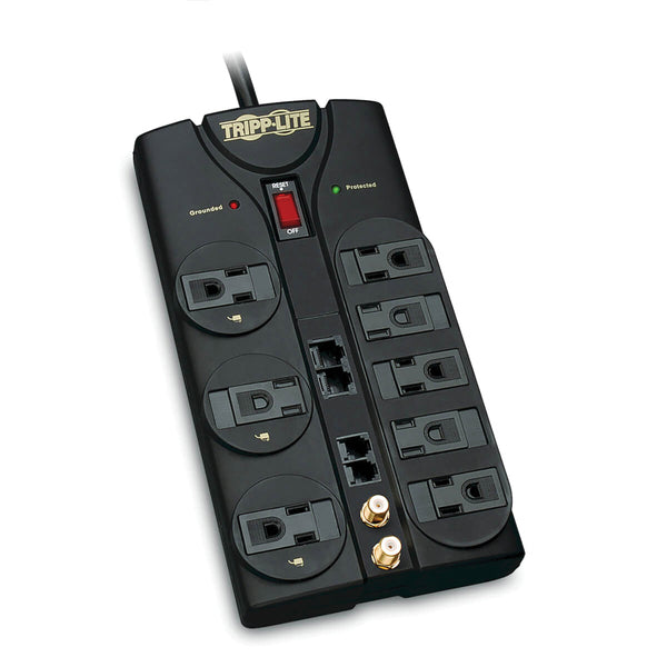 8 OUTLET + PHONE LAN