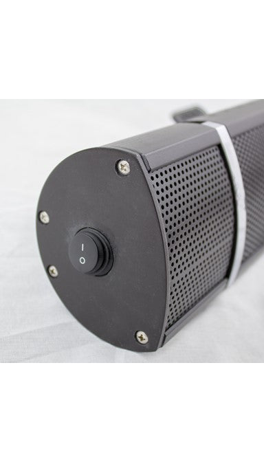 Wall Mount Electric Heater in Black