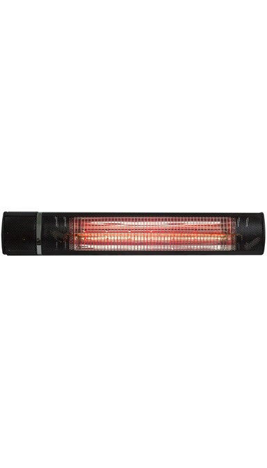 Wall Mount Electric Heater in Black