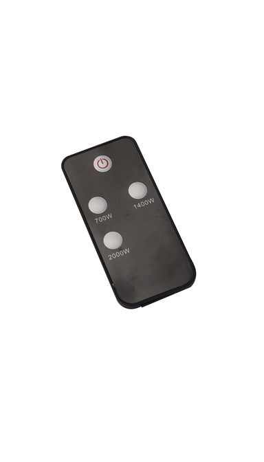 Wall Mount Electric Heater in Black
