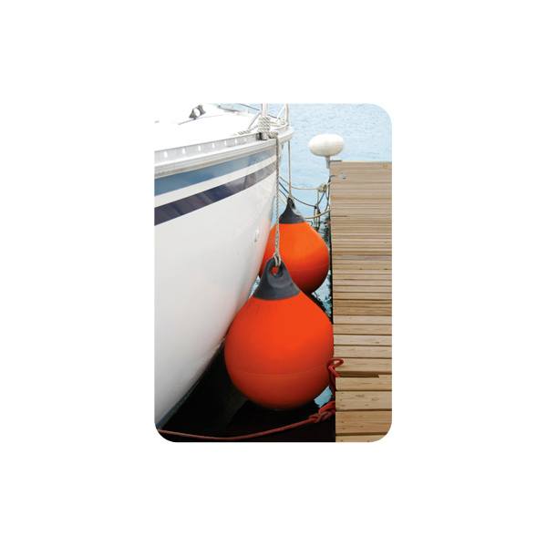 Taylor Made Products 27" Tuff End Round Fender-Orange