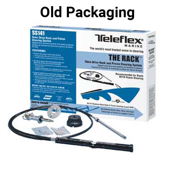 Teleflex Marine Steering Kit Back Mount Rack Single 12