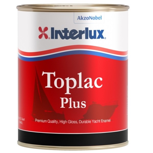 Interlux Paint TOPLAC PLUS Mediterranean WHITE YLK184/1GLUS