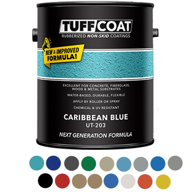 Tuff-Coat Marine Rubberized Deck Coating-Red-Gal
