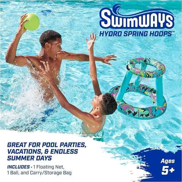 SwimWays Hydro Spring Hoops - Camo Blue