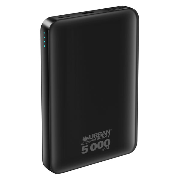 Urban Factory UPB02UF 5,000-mAh Dual-Port USB-C USB-A JUICEE Max Compact Portable Power Bank (5kmAh)