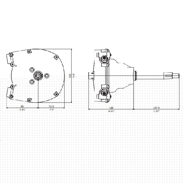 Uflex USA SINGLE ROTARY STEERING HELM