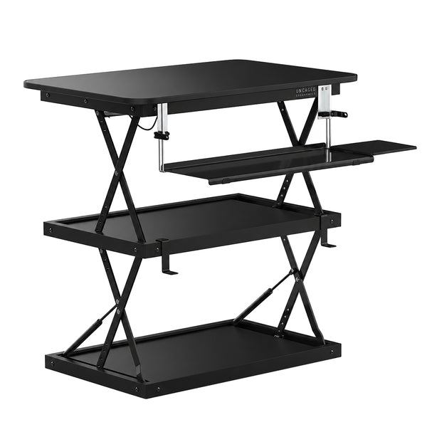 Uncaged Ergonomics CDM-b CHANGEdesk Adjustable Standing Desk Converter