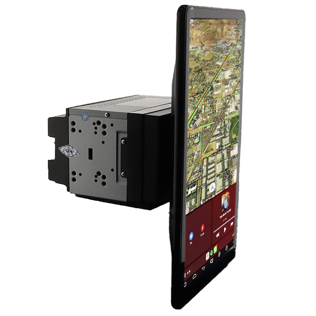 Linkswell 13.3" Double Din Floating Swivel Mechless Receiver Android Operation Radio BT/USB/Phonelin