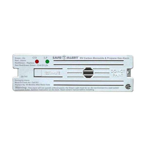 Marine Technologies Combination Carbon Monoxide/Propane Alarm - White Surface Mount 12vDC Hard Wire