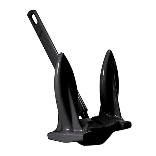 Greenfield Products 10# Navy Anchor Coated Black