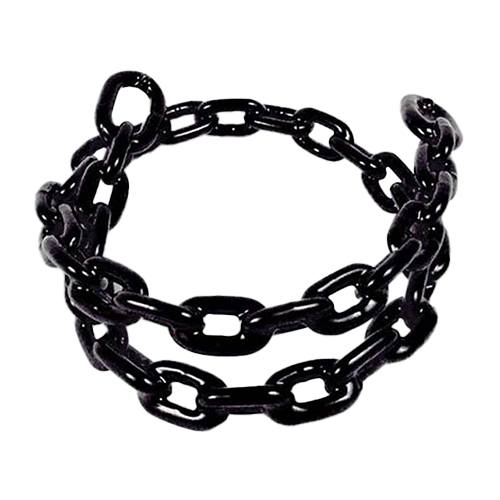 Greenfield Products 1/4 X 4' Ctd Chain-Black