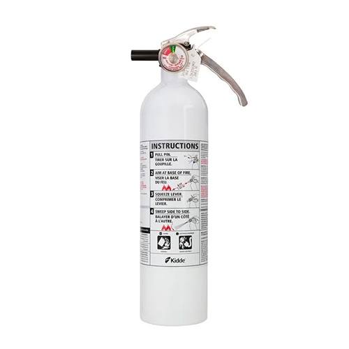Kidde 2.5 lb ABC Mariner Extinguisher MAR110 w/ Metal Valve & Plastic Strap Bracket (Disposable)