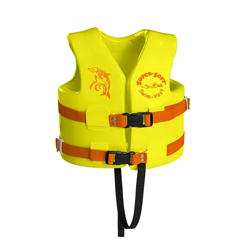 Texas Recreation Small USCG Approved Child's Vinyl Vest Marina Blue