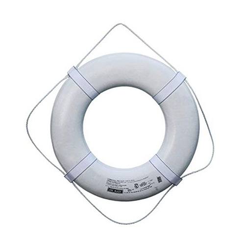 Cal-June 30" White Ring Buoy-Ind Boxed