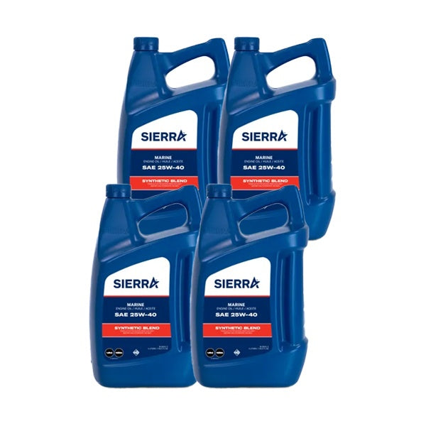 Sierra Synthetic Blend Mercruiser Sterndrive Engine Oil - 5 Qt