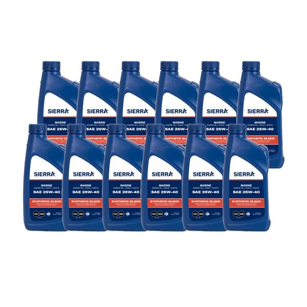 Sierra Synthetic Blend Mercruiser Sterndrive Engine Oil - 5 Qt