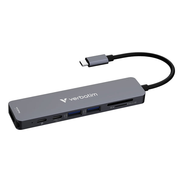 Verbatim 32158 USB-C Essentials 7-Port Hub, 32158