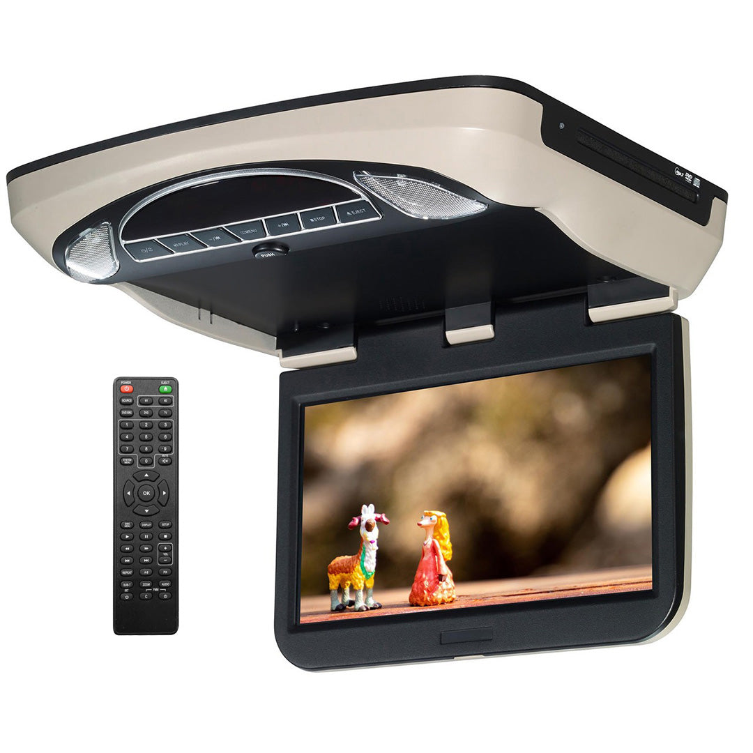 Movies to Go 10.1GÇ¦ Overhead Monitor with DVD Player HDMI Input IR/FM Transmitters and Color Skins