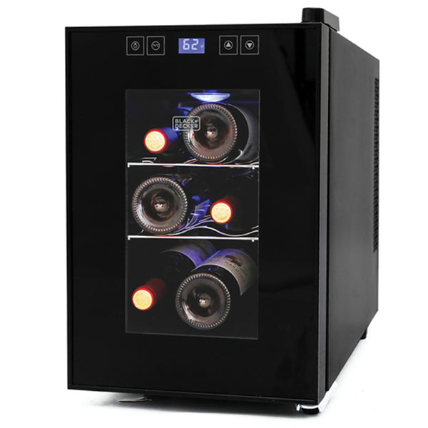 BLACK+DECKER BD60016 Wine Cellar with LED Display (6 Bottle)