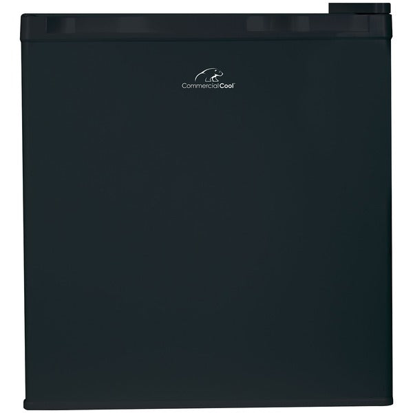 Commercial Cool CCR16B Compact Refrigerator/Freezer (1.6 cu. Ft.; Black)