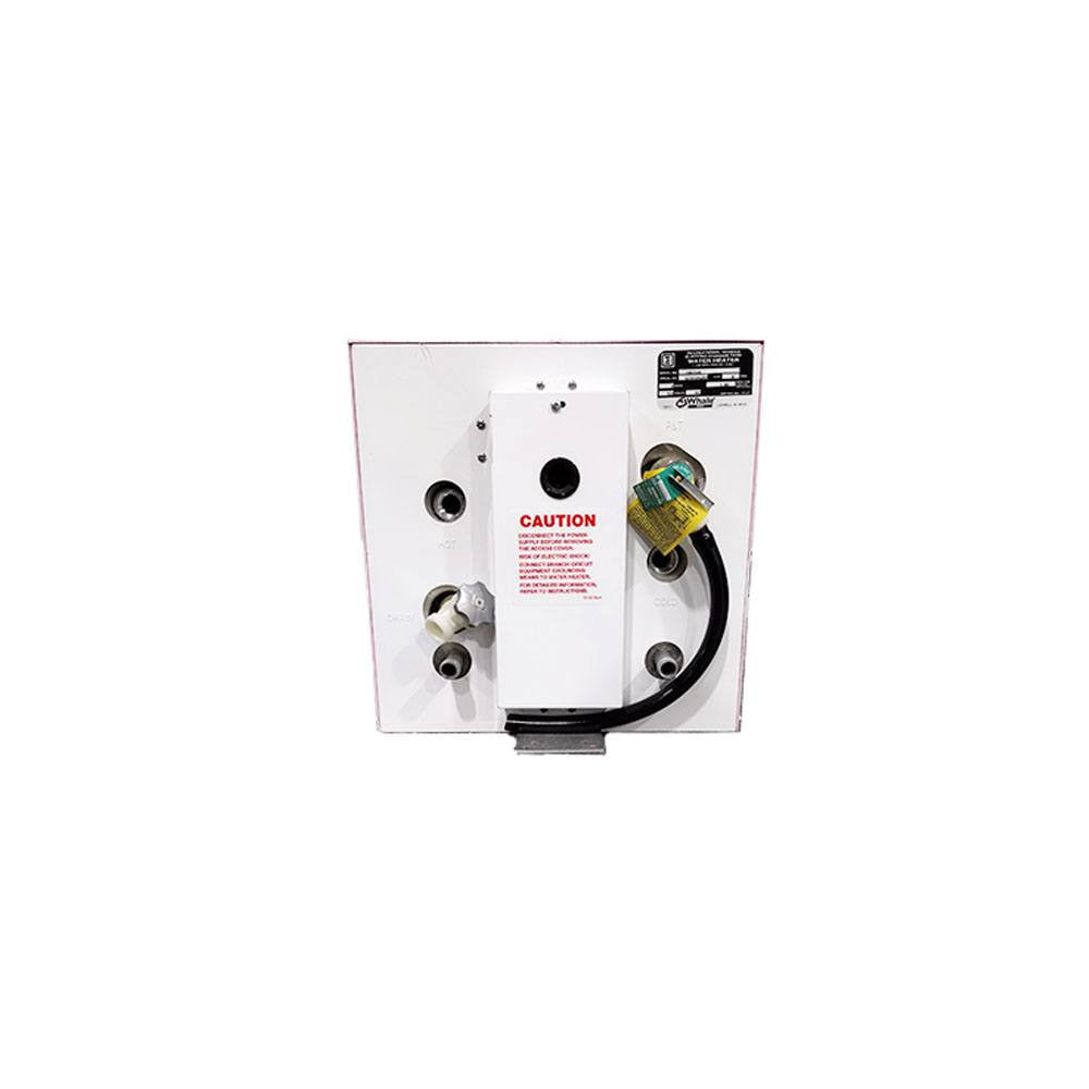 Whale F600W 6 Gallon 120V White Epoxy Water Heater W/Front Heat Exchanger