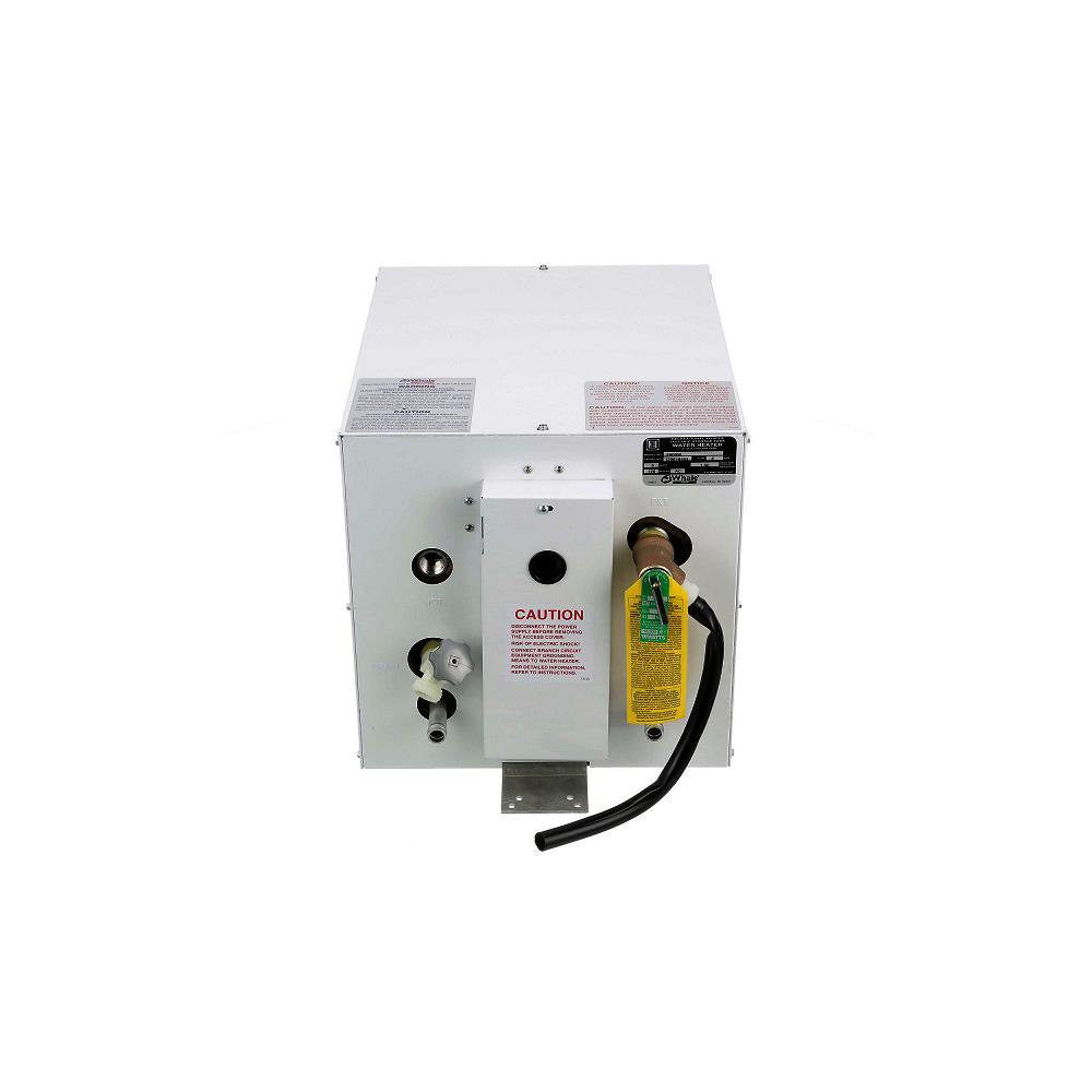Whale F600W 6 Gallon 120V White Epoxy Water Heater W/Front Heat Exchanger