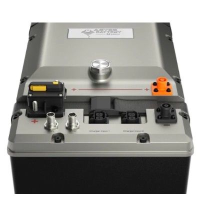 ABYSS SEAL 36V 105Ah Deep Cycle Lithium Trolling Motor Battery w/Power Cable | AB-36V-105-FN4 *DROP-SHIP ITEM