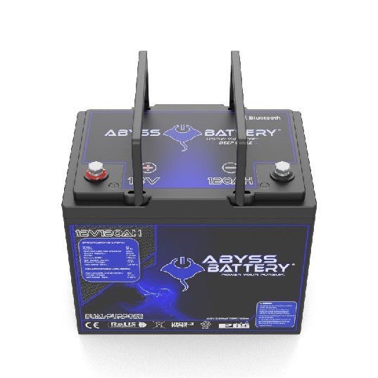 ABYSS Group 24 - Deep Cycle + Trolling w/Bluetooth | AB-12V120-BT *DROP-SHIP ITEM. 3 UNIT MINIMUM FOR FREE FREIGHT. - Clinch River Fishing USA