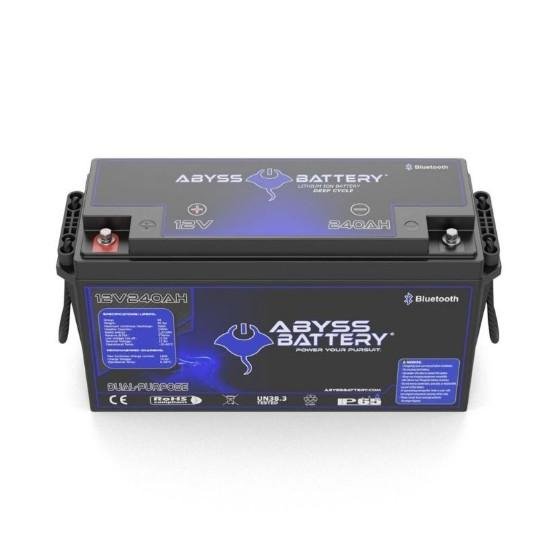 ABYSS Group 49 - Deep Cycle + Trolling w/Bluetooth | AB-12V240-BT *DROP-SHIP ITEM. 3 UNIT MINIMUM FOR FREE FREIGHT. - Clinch River Fishing USA