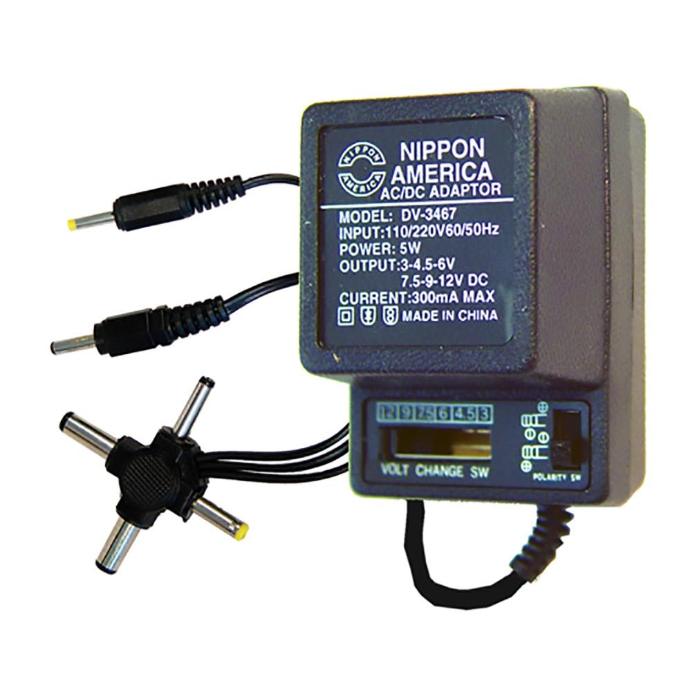 AC ADAPTER 300mA NIPPON - Clinch River Fishing USA