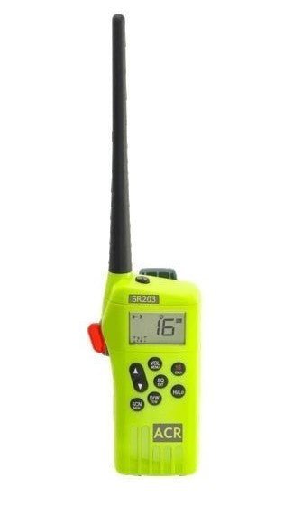 ACR 2828 Multi Channel GMDSS W/ Rechargeable Battery SR203 - Clinch River Fishing USA