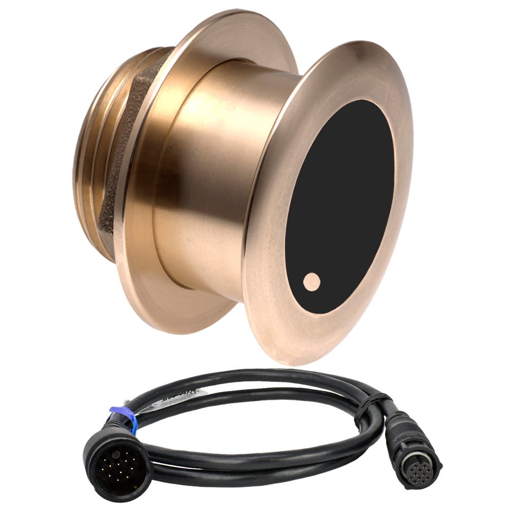 Airmar B175MW Med Ultra Wide 1kW, 20° Chirp Thru - Hull 12 - Pin Transducer f/Furuno TZTouch3 - Clinch River Fishing USA