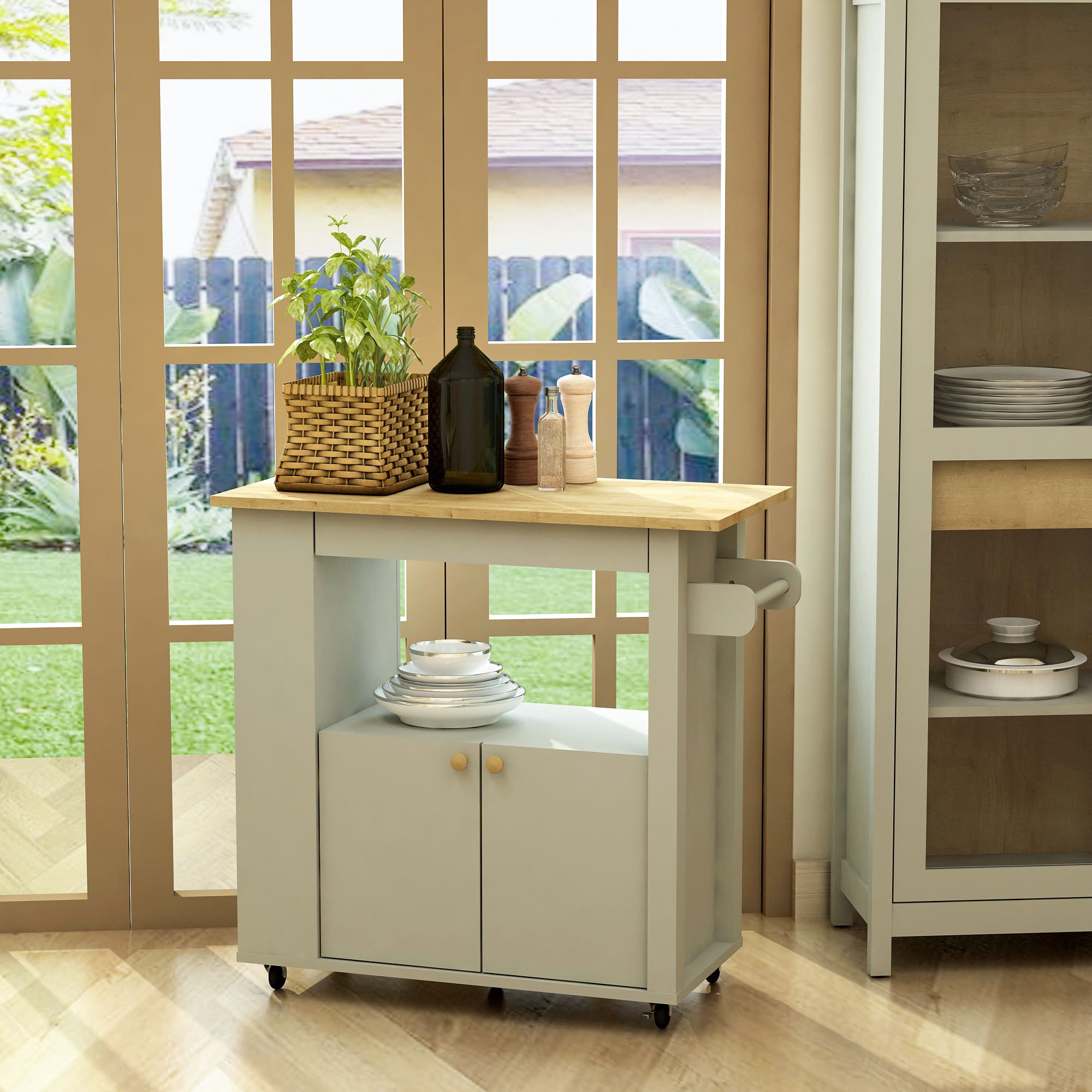 ASTOR 35" KITCHEN CART - Clinch River Fishing USA