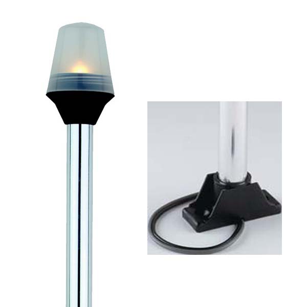 Attwood Light-All Rd 8" Fixed Base