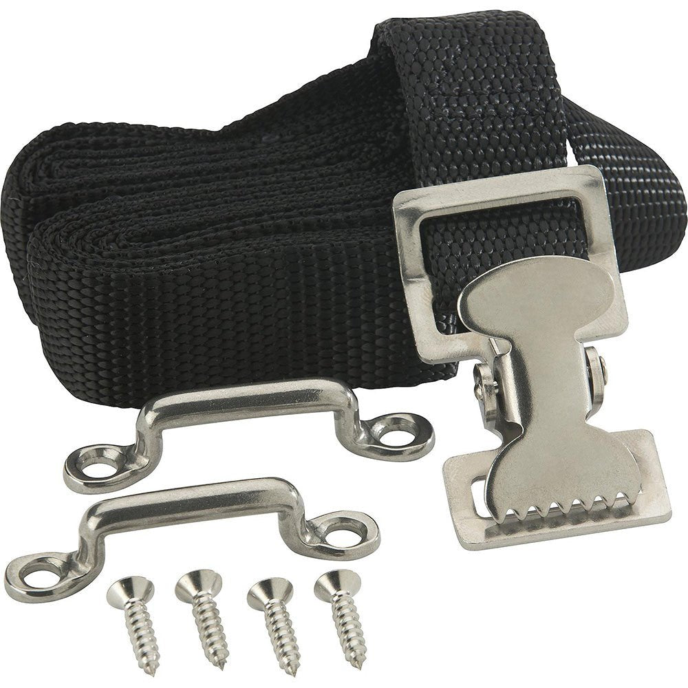 Attwood Fuel Tank Strap Set - 72" Long f/12 Gallon Tanks - Clinch River Fishing USA