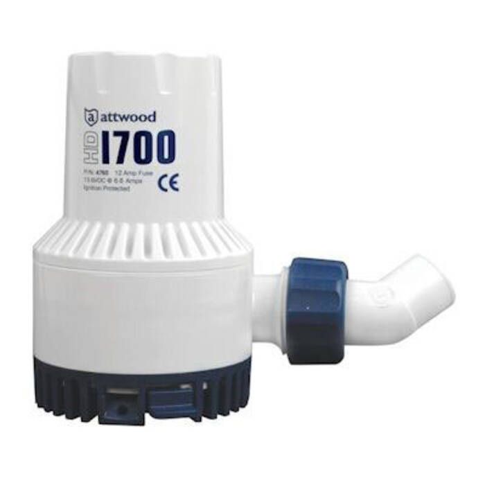 Attwood Heavy Duty HD1700 12vDC 6 Amp Bilge Pump - Clinch River Fishing USA
