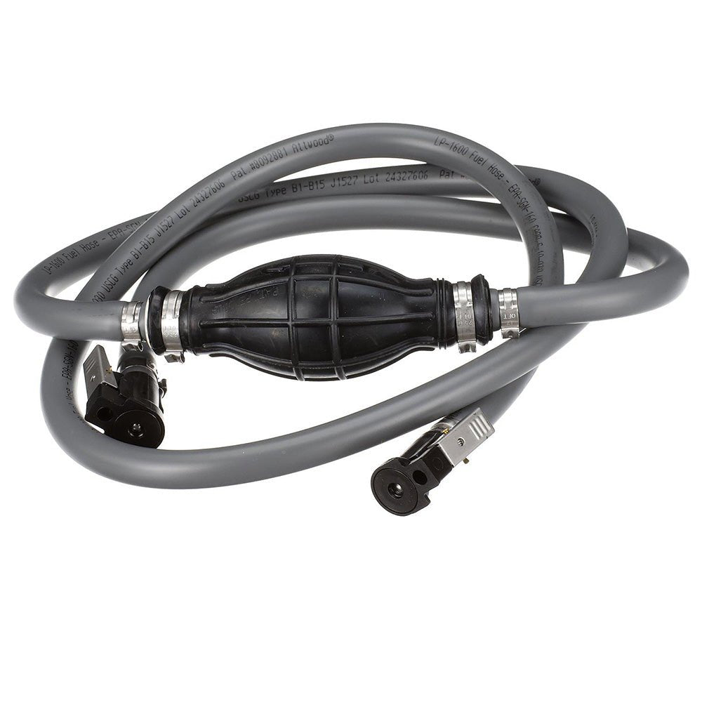 Attwood Johnson/Evinrude Fuel Line Kit - 3/8" Diameter x 6' Length (No Tank Fitting) - Clinch River Fishing USA