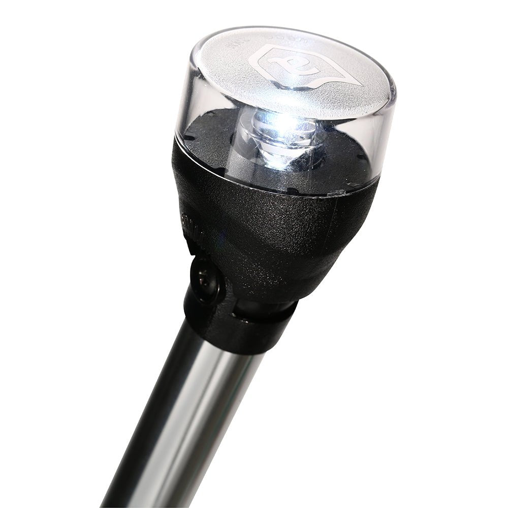 Attwood LED Articulating All Around Light - 36" Pole - Clinch River Fishing USA
