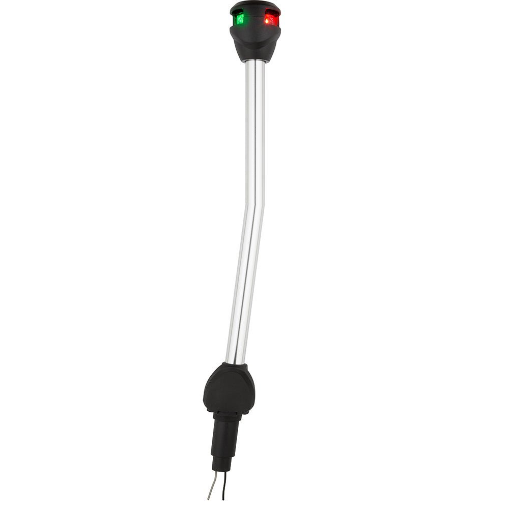 Attwood LightArmor Bi-Color Navigation Pole Light - Angled - 14" - Clinch River Fishing USA