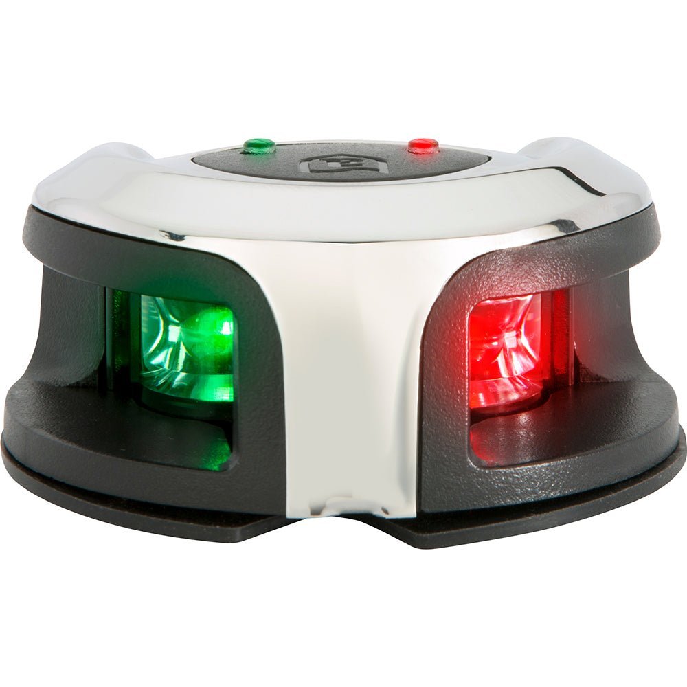 Attwood LightArmor Bow Mount Navigation Light - Stainless Steel - Bi-Color - 2NM - Clinch River Fishing USA