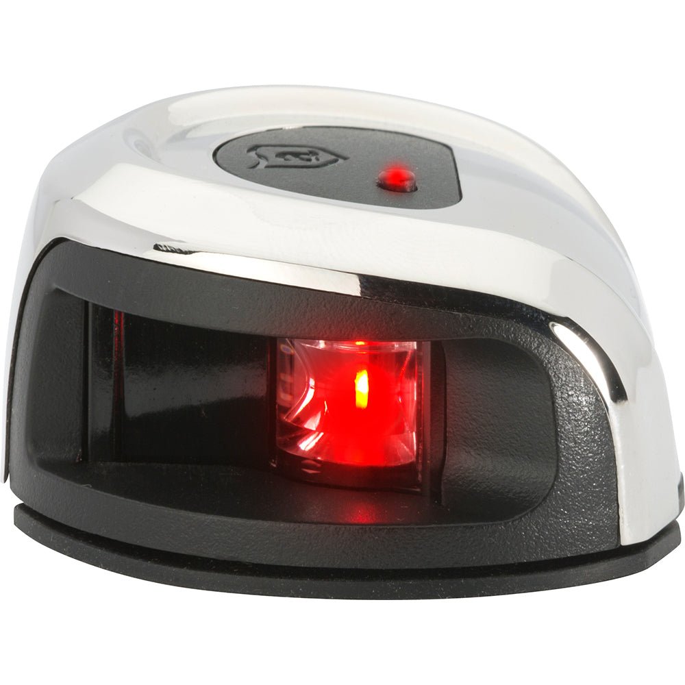 Attwood LightArmor Deck Mount Navigation Light - Stainless Steel - Port (red) - 2NM - Clinch River Fishing USA