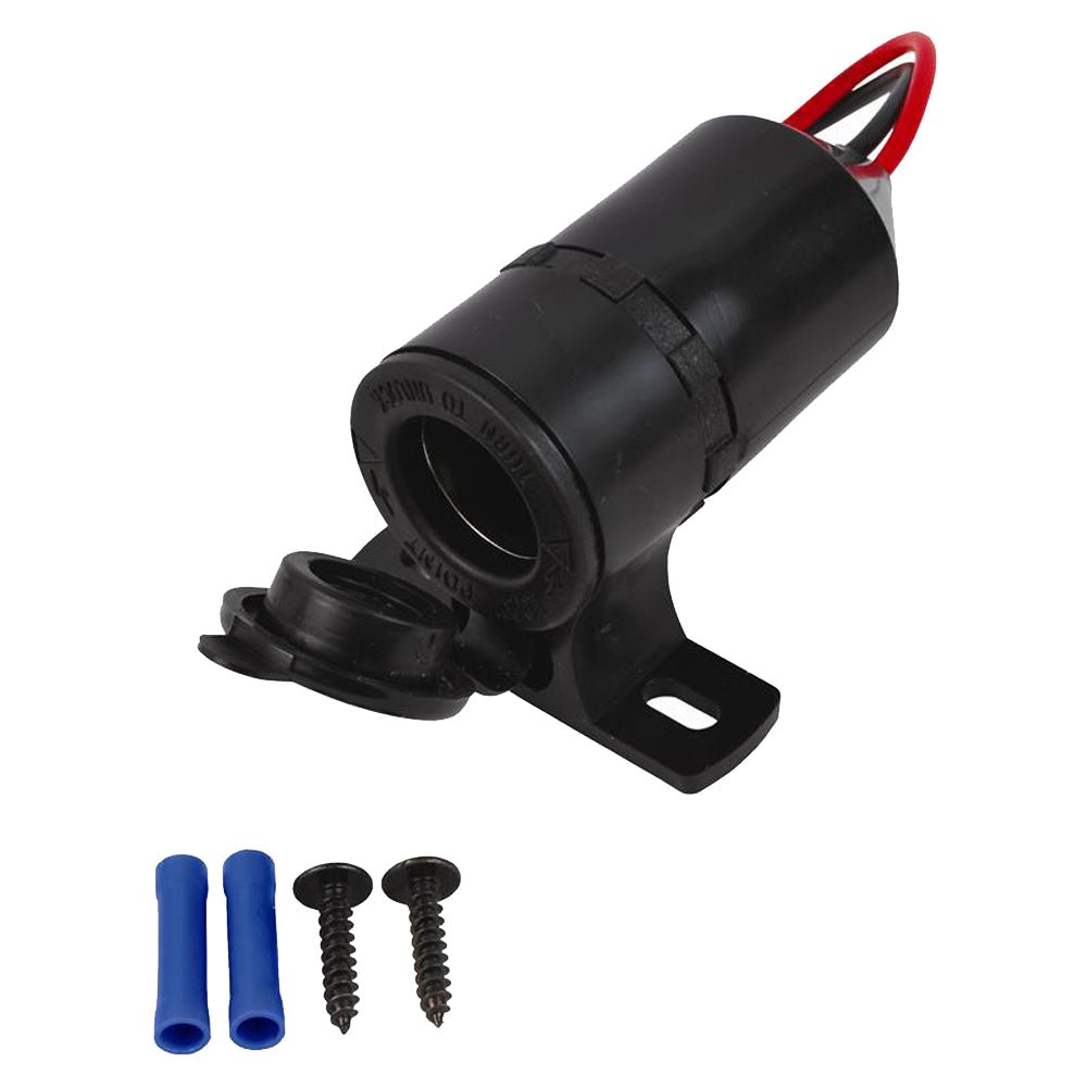 Attwood Outlet Surface Mount - 12V - Clinch River Fishing USA