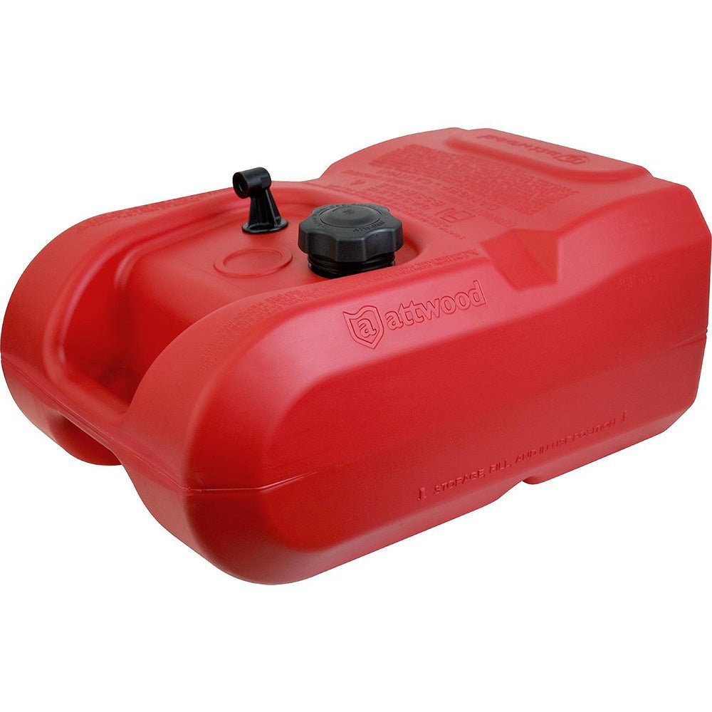 Attwood Portable Fuel Tank - 3 Gallon w/o Gauge - Clinch River Fishing USA