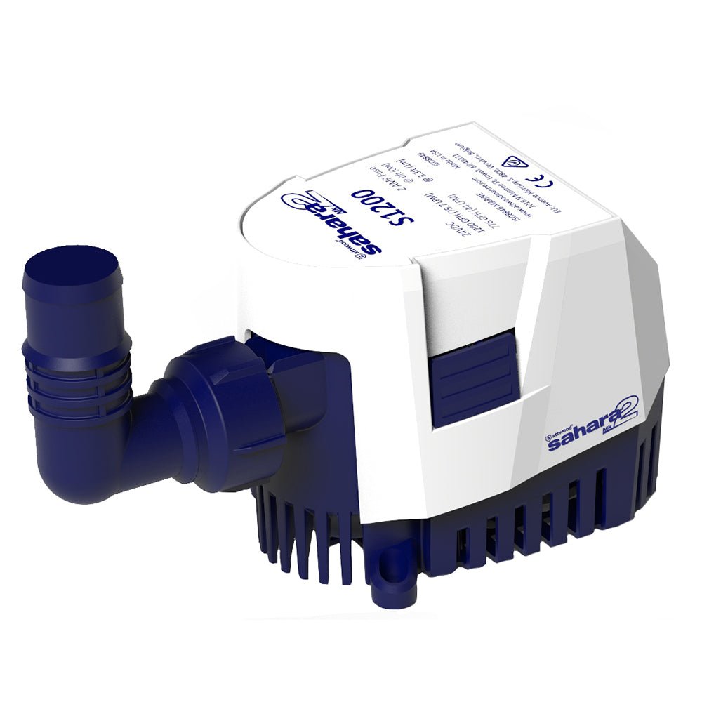Attwood Sahara MK2 S1200 Bilge Pump 1200 GPH - 24V - Automatic - Clinch River Fishing USA