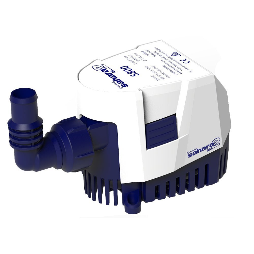 Attwood Sahara MK2 S800 Bilge Pump 800 GPH - 24V - Automatic - Clinch River Fishing USA