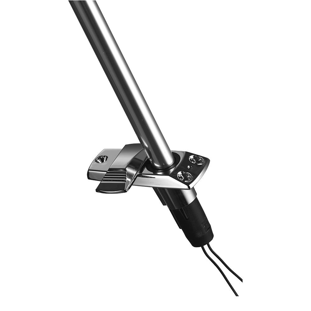 Attwood Stowaway Light w/2 - Pin Plug - In Base - 2 - Mile - 36" - Clinch River Fishing USA