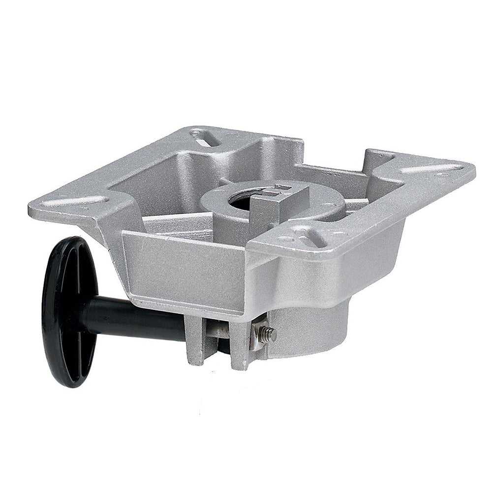 Attwood SWIVL - EZE LakeSport 2 - 3/8" Seat Mount w/Friction Control - Aluminum - Clinch River Fishing USA